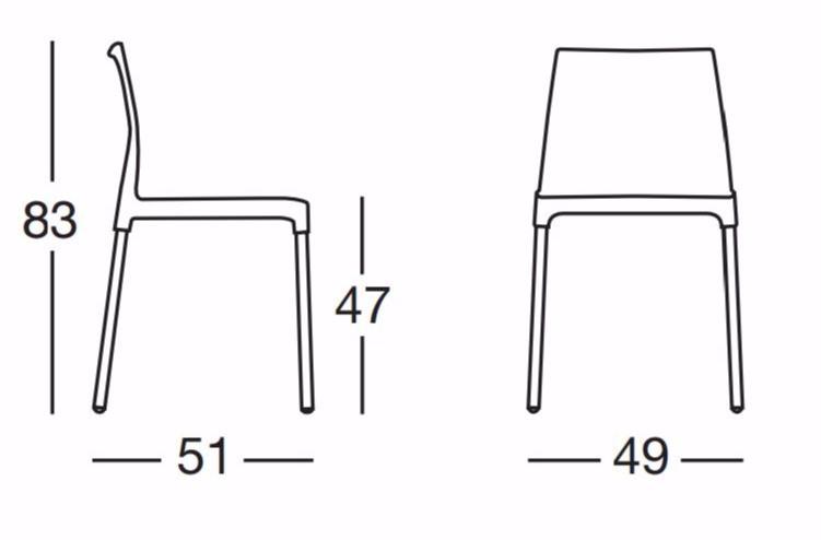SCAB DESIGN Эргономичное кресло из технополимера sun-id-1496662 - Вид №2