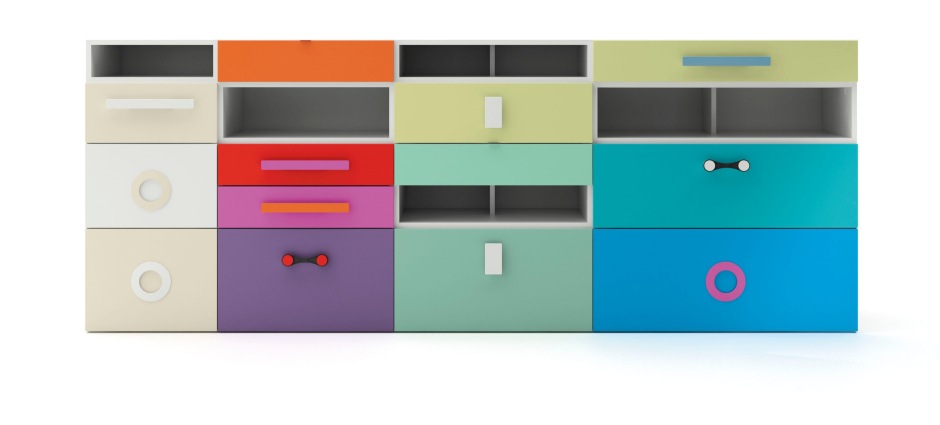 007253 Стеллаж La Grama Kubox Santreyd - Вид №2