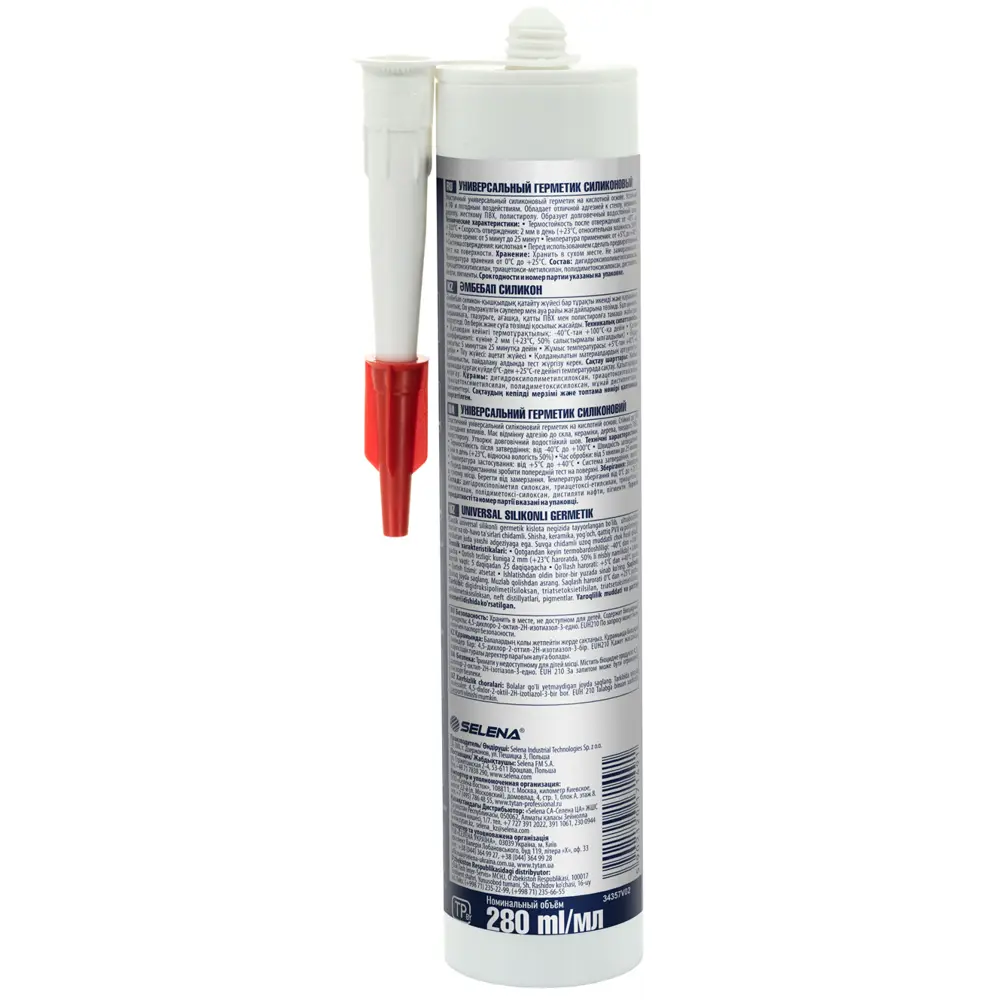 Герметик силиконовый Tytan универсальный прозрачный для внутренних и наружных работ 83612694 STLM-0042692 - Вид №2