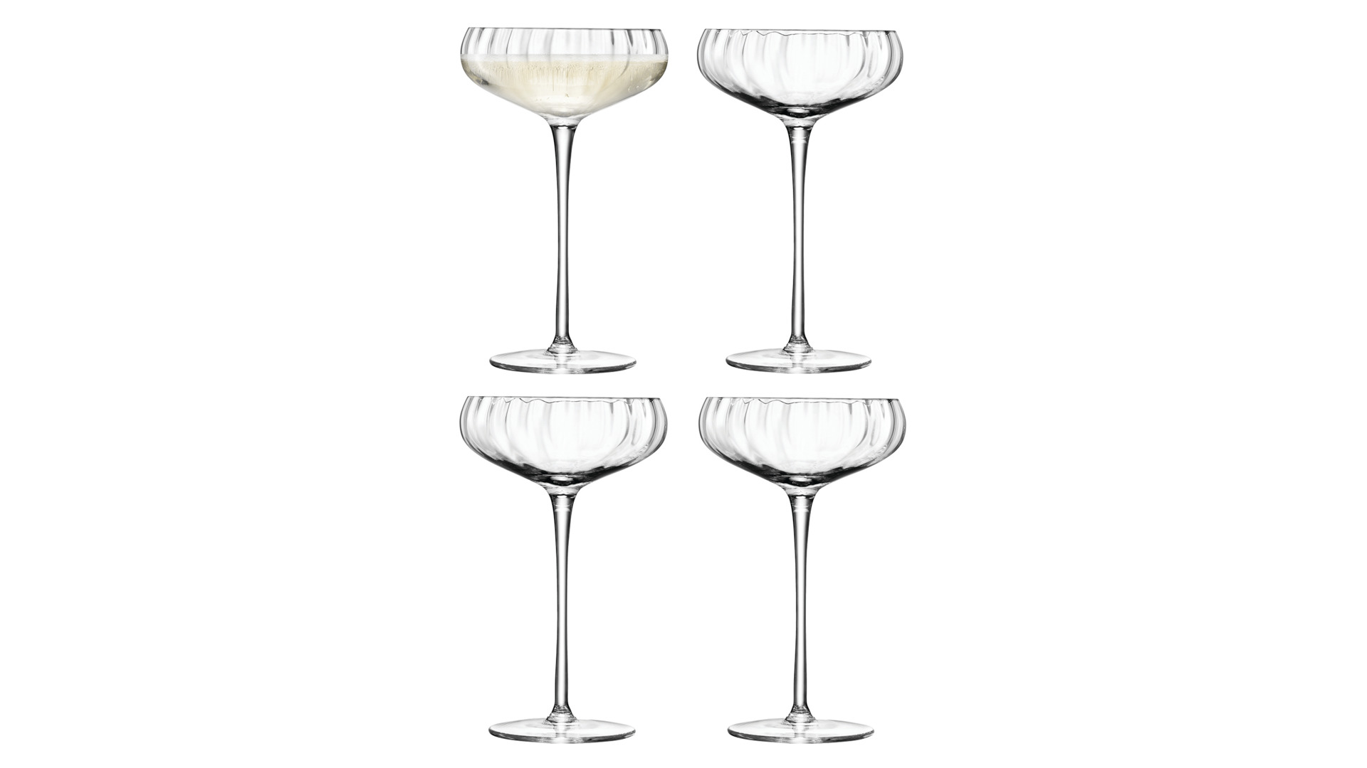 10656248 LSA International Набор креманок LSA International, "Aurelia", 300мл, 4шт. Стекло - Вид №1