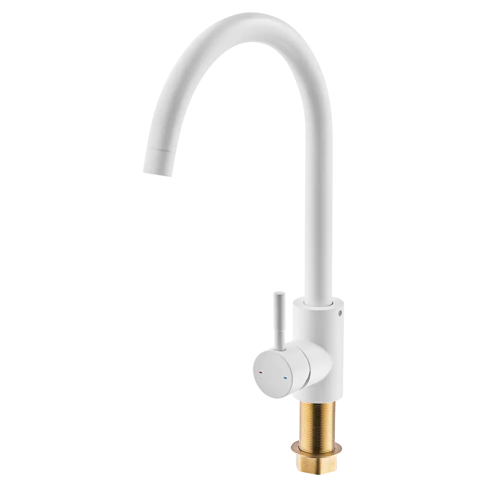 Смеситель для кухни Esko Viaman VA519W 26 см цвет белый STLM-2015365