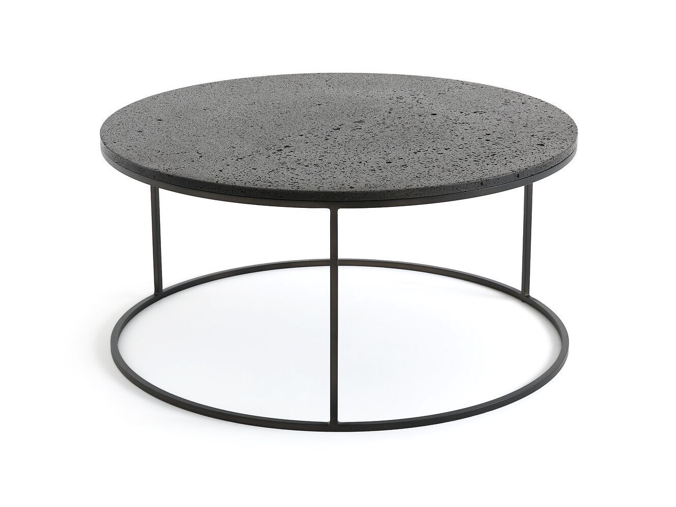 Круглый стол из лавового камня AMPM ANAXIMÈNE ARCH-00101013