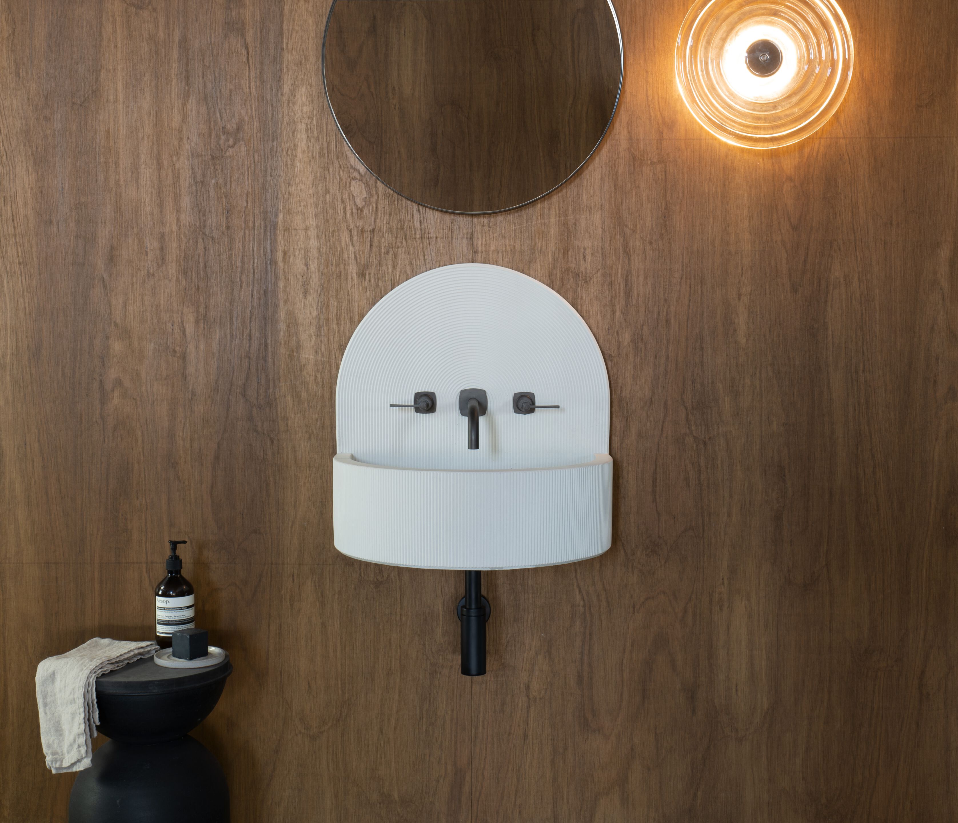 Бетонная подвесная раковина Formed KORO ARCH-00125496 - Вид №1