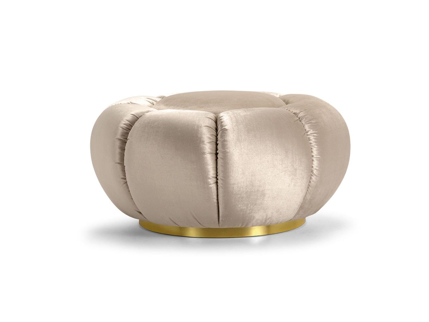 Круглый пуф из ткани Domingo Salotti Arke ARCH-00138293 - Вид №4