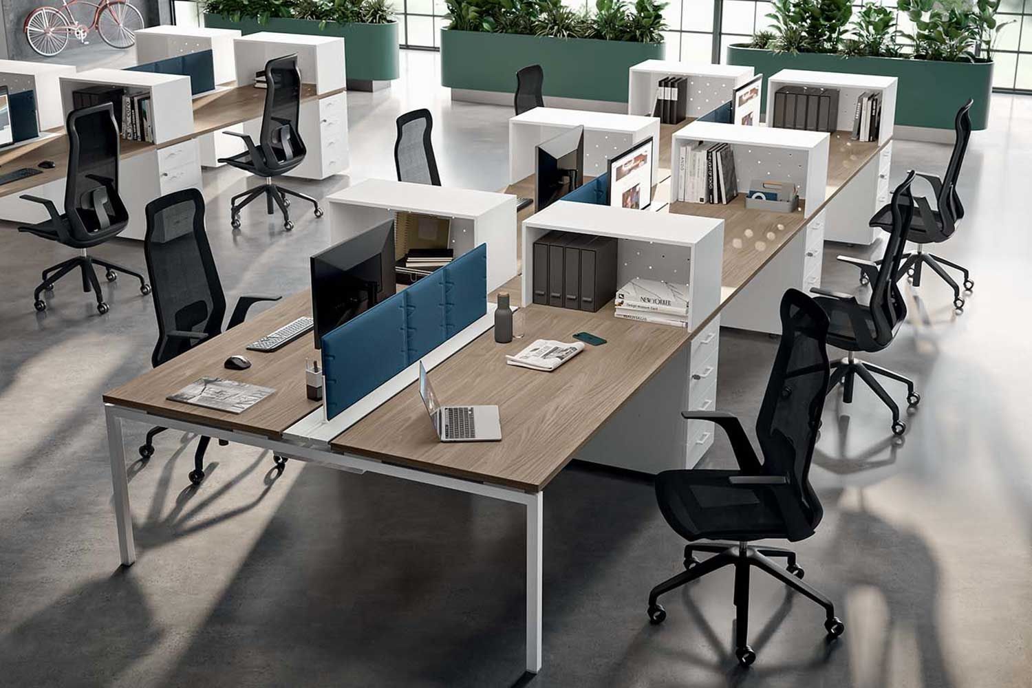 Вращающееся офисное кресло с колесами Quadrifoglio Group дизайн-офис ARCH-00081549 - Вид №3