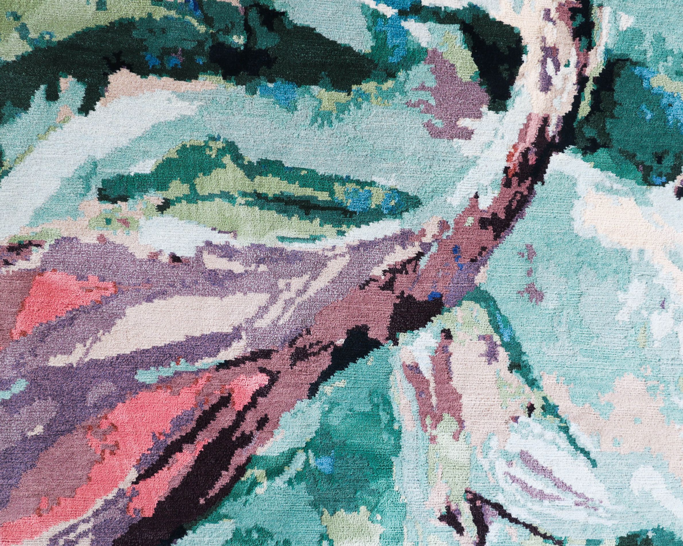 Прямоугольный ковер ручной работы Tapis Rouge Koi Pond ARCH-00129398 - Вид №4