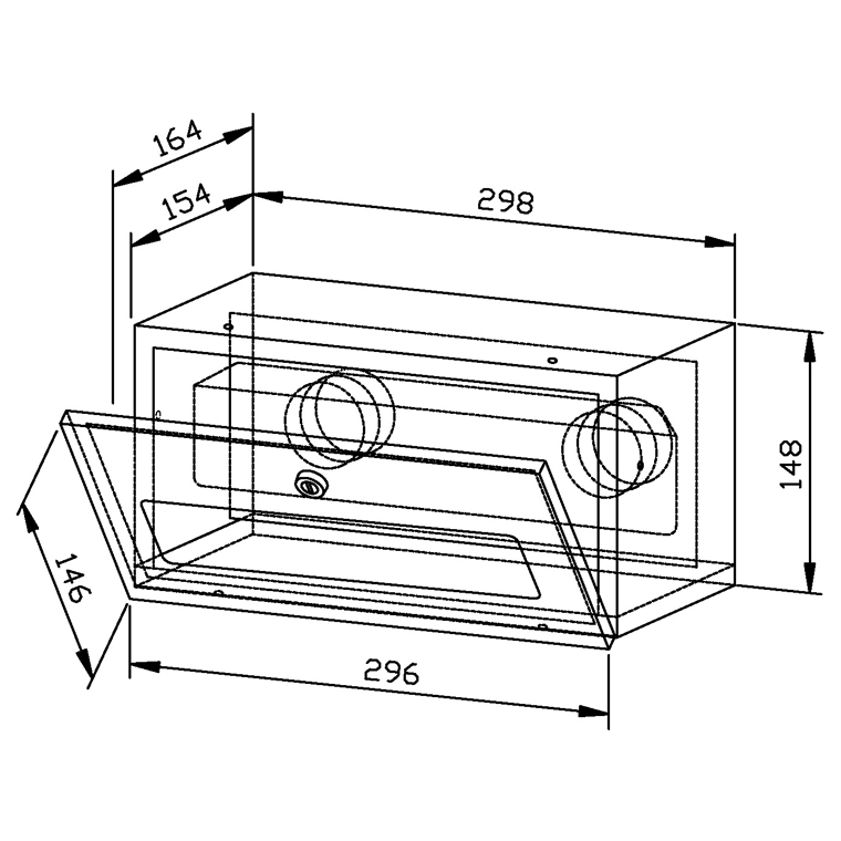 764200 Диспенсер для бумажных полотенец WP166 WAGNER_EWAR A-LINE Wagner Ewar  - Вид №1