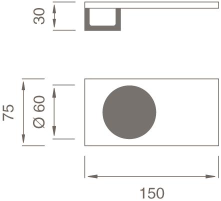 Ceadesign Настенная мыльница из нержавеющей стали Duet - accessori Det 88 - Вид №1
