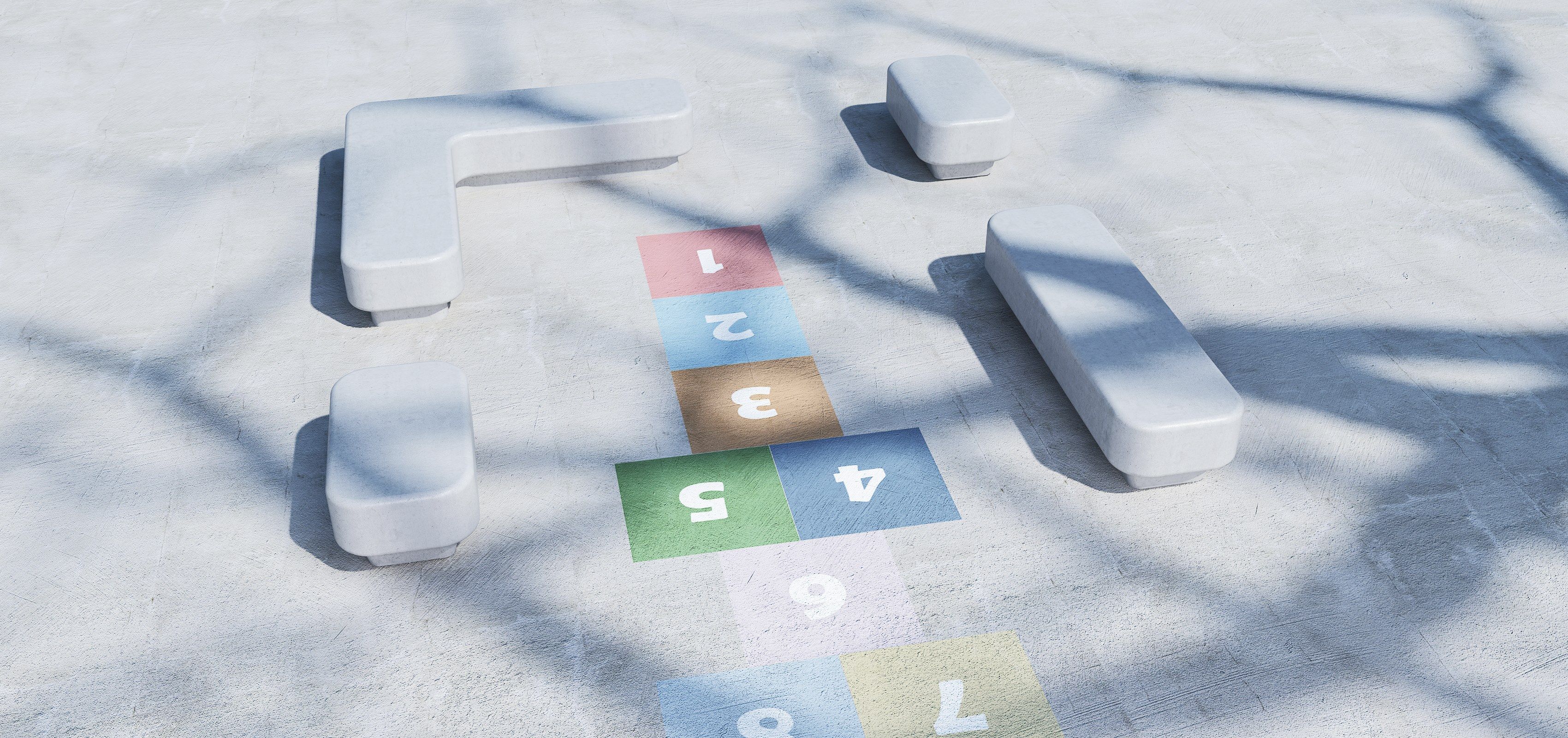 Наружное сиденье из армированного волокном бетона SIT Kid ARCH-00006787 - Вид №1