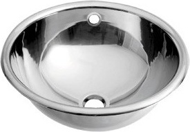 SNR031C Встраиваемая раковина из нержавеющей стали Ø355 мм с переливом mediclinics 
