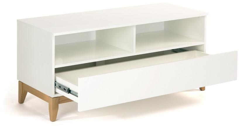 Woodman Тумба под телевизор из лакированной древесины Blanco 123223008012 - Вид №2