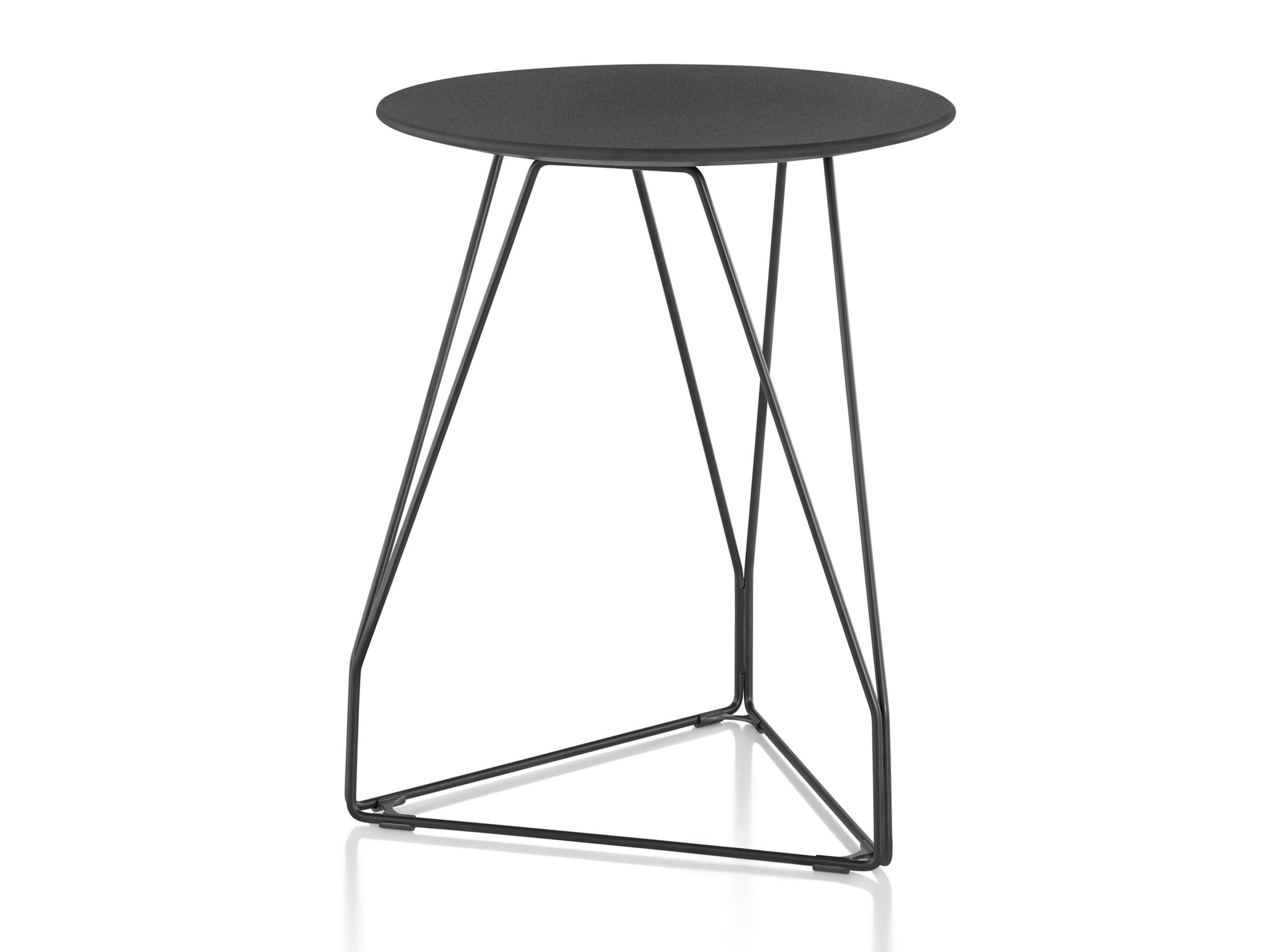 Круглый металлический журнальный столик Herman Miller Polygon Wire ARCH-00087047