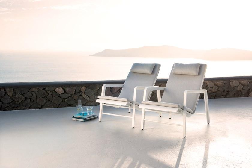 TRIBÙ Лежащий алюминиевый шезлонг Mirthe 07412 - Вид №3