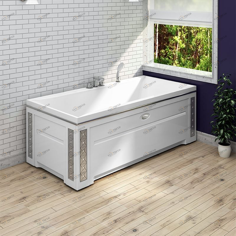 Ванна акриловая "ПАЛЕРМО", 1800х850, рама-подставка Radomir 1-01-0-0-1-033