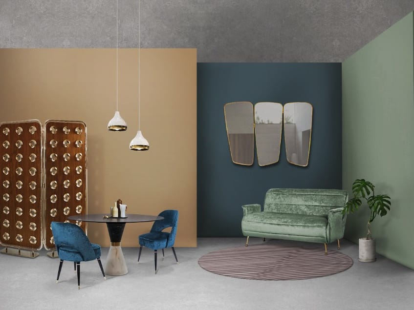 Круглый шерстяной ковер ручной работы Essential Home ANDERSON ARCH-00148790 - Вид №1