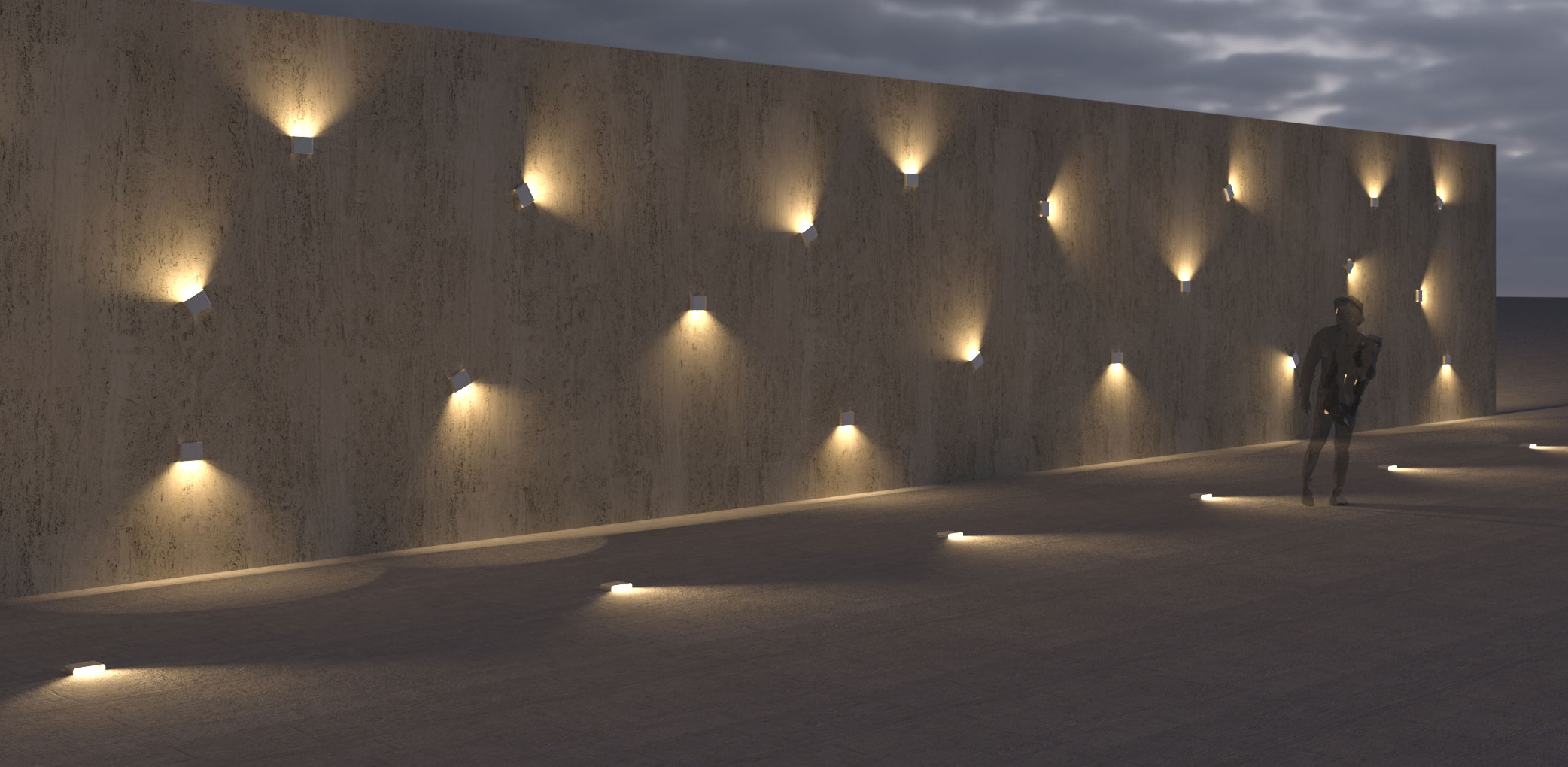 9404411 Настольный встаеваемый светильник Platek PASSO Acciaio corten  PASSO - LED 3000K 1 Opening  - Вид №13