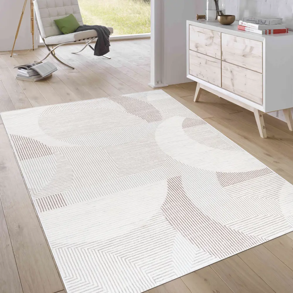 KREAFORTA Breeze — ковер для современного интерьера с геометрическим узором 89395021 STLM-1577282