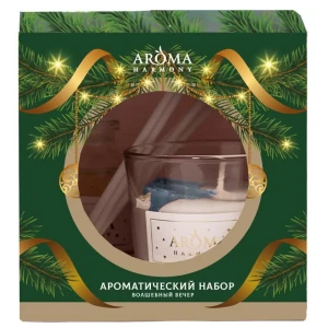 Набор Aroma Harmony 'Волшебный вечер' - диффузор 30 мл и свеча 60г 89440834