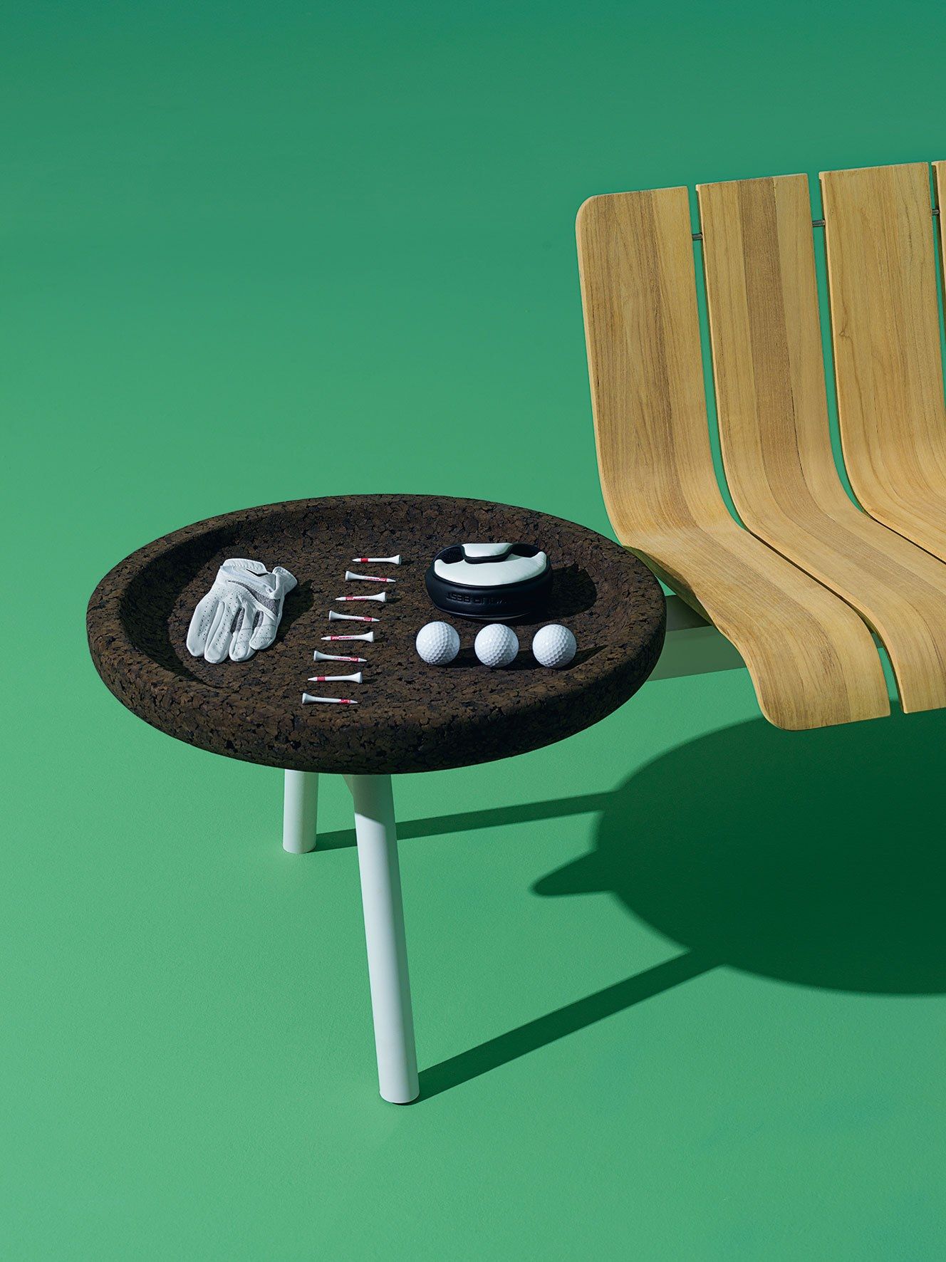 Алюминиевая и деревянная скамья со спинкой Ethimo Ace ARCH-00122616 - Вид №51