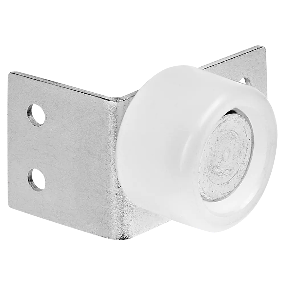 Мебельный ролик Larvij неповоротный 30 мм белый 89440502 STLM-1580009