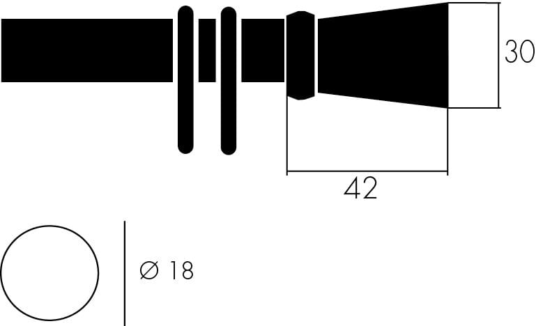 Карниз из нержавеющей стали Frandoli Эко ARCH-00124188 - Вид №1