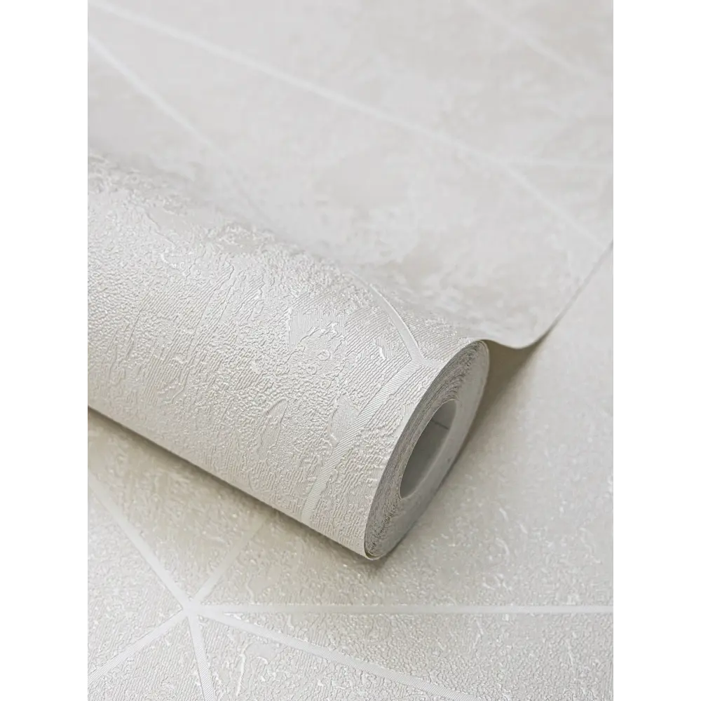 Обои флизелиновые Wallsecret Pazzle светло-бежевые с геометрическим рисунком 89416665 STLM-1578674 - Вид №2