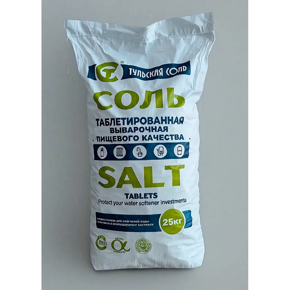 Соль для умягчения воды Экстра 25 кг Santreyd STLM-2120953