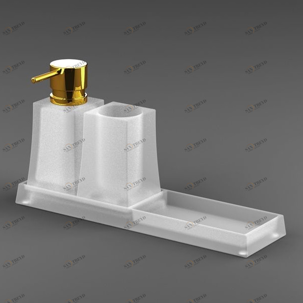 Sonia Набор для ванной комнаты настольный S7-Midcentury Design Золото S7-MID CENTURY DESIGN 131822