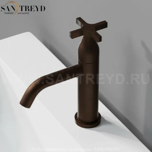 Смеситель AMEM311BR MEMORY для раковины бронзовый