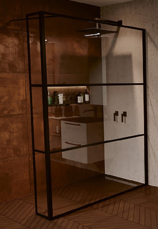 GB4140030 Неподвижная стенка Riho Grid Santreyd