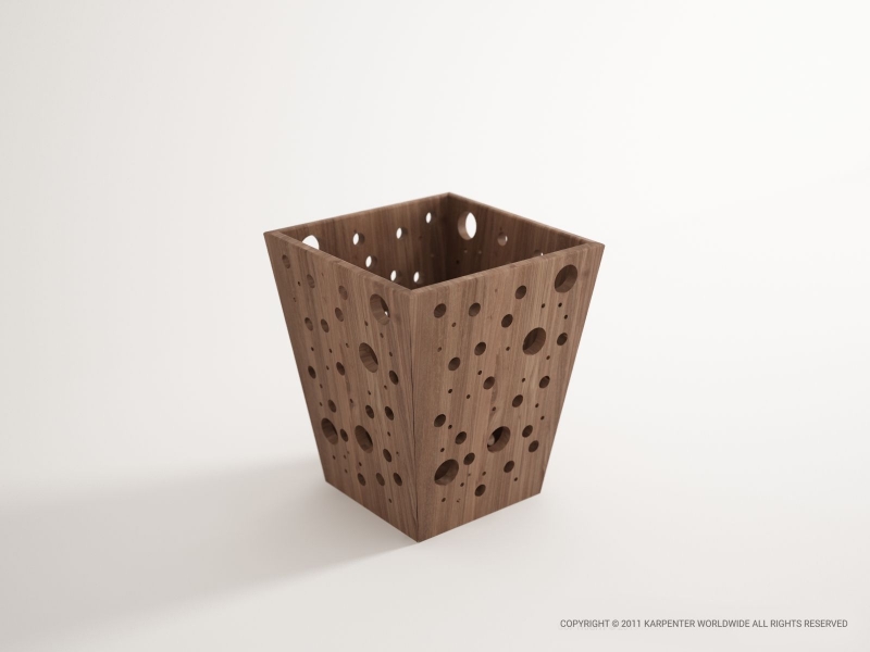 76_180 Мусорное ведро Karpenter Bubble - Вид №1