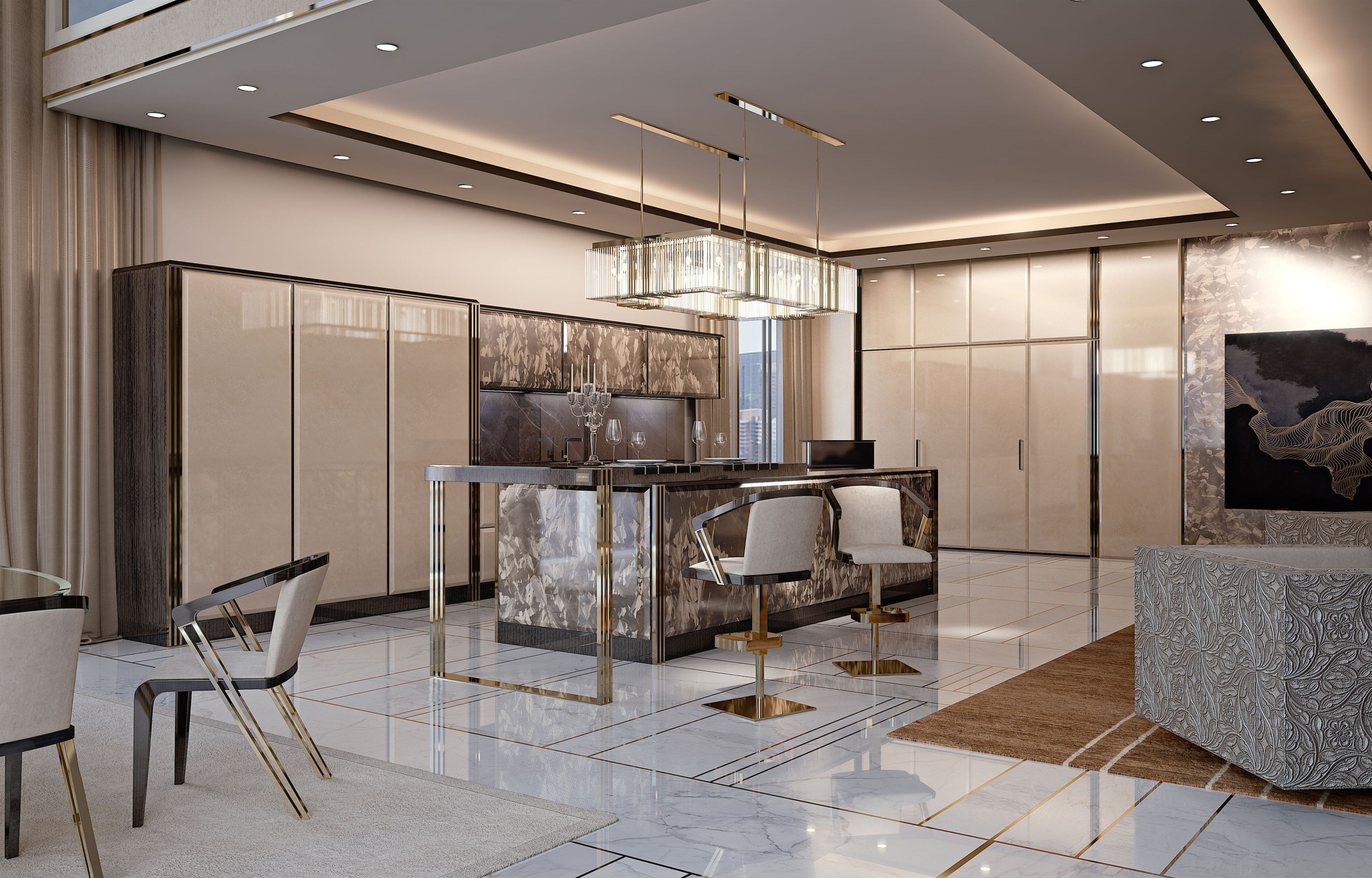 Деревянная линейная кухня на заказ Bizzotto Italia Symphony-Infinity ARCH-00133258 - Вид №5