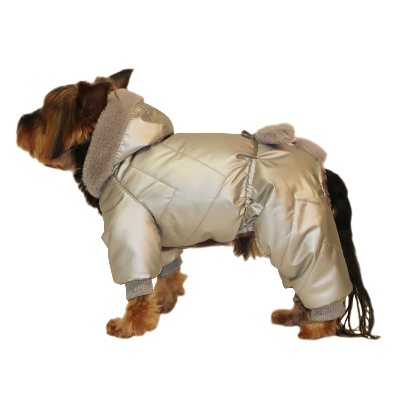 ПР0049590 Комбинезон для собак Космонавт унисекс М 24 см YORIKI 