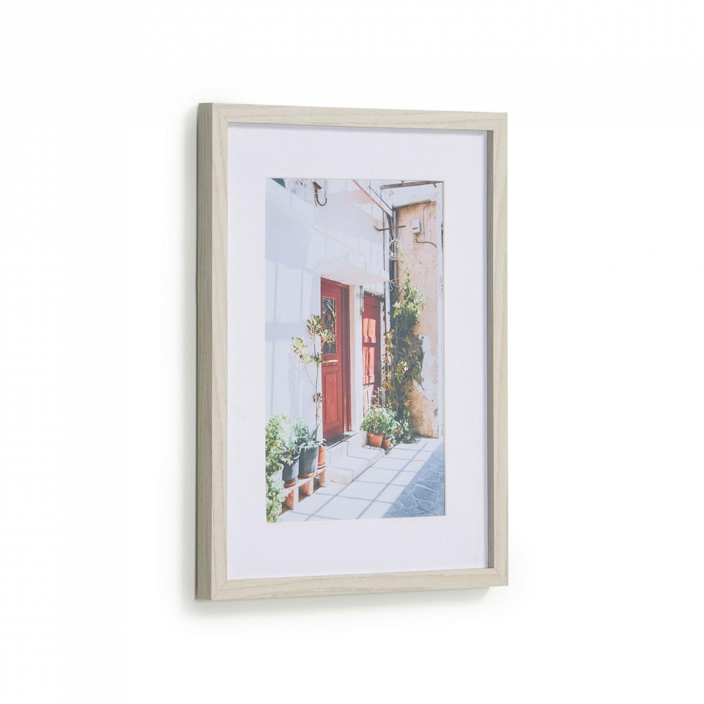 101723 Постер дом с красной дверью 30 х 40 см La Forma Leyla 