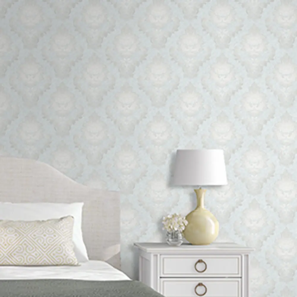 Erismann Donatela - Флизелиновые обои голубого оттенка для стильного интерьера 89384289 STLM-1486839 - Вид №3