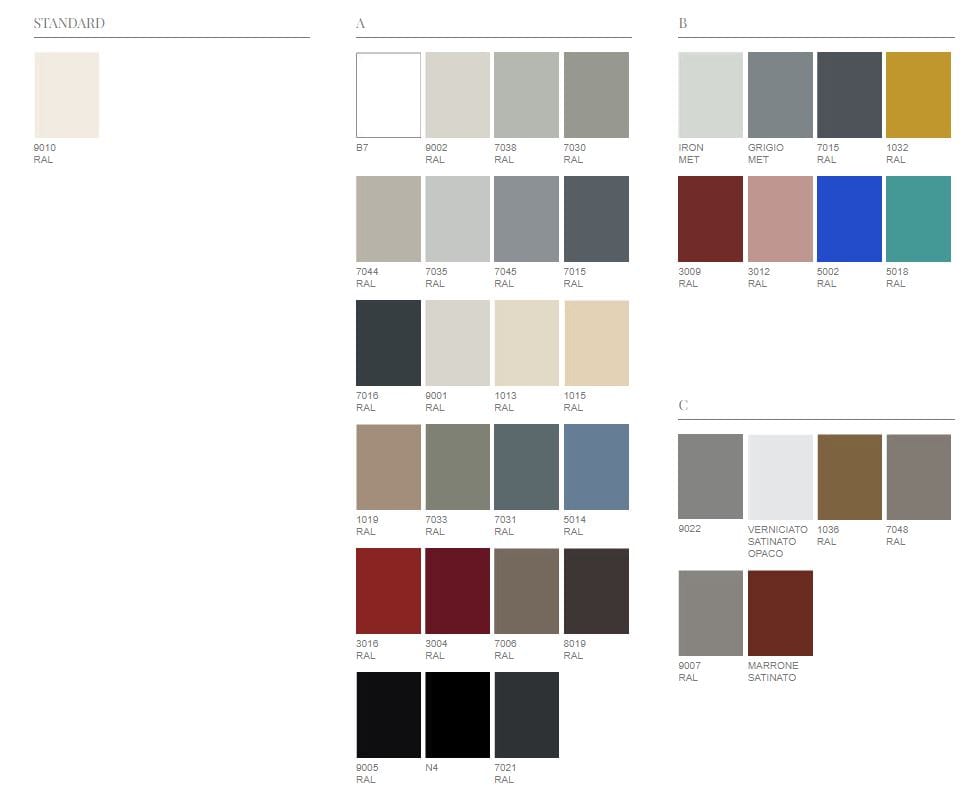 Настенный стальной полотенцесушитель Caleido ARCH-00004273 - Вид №3