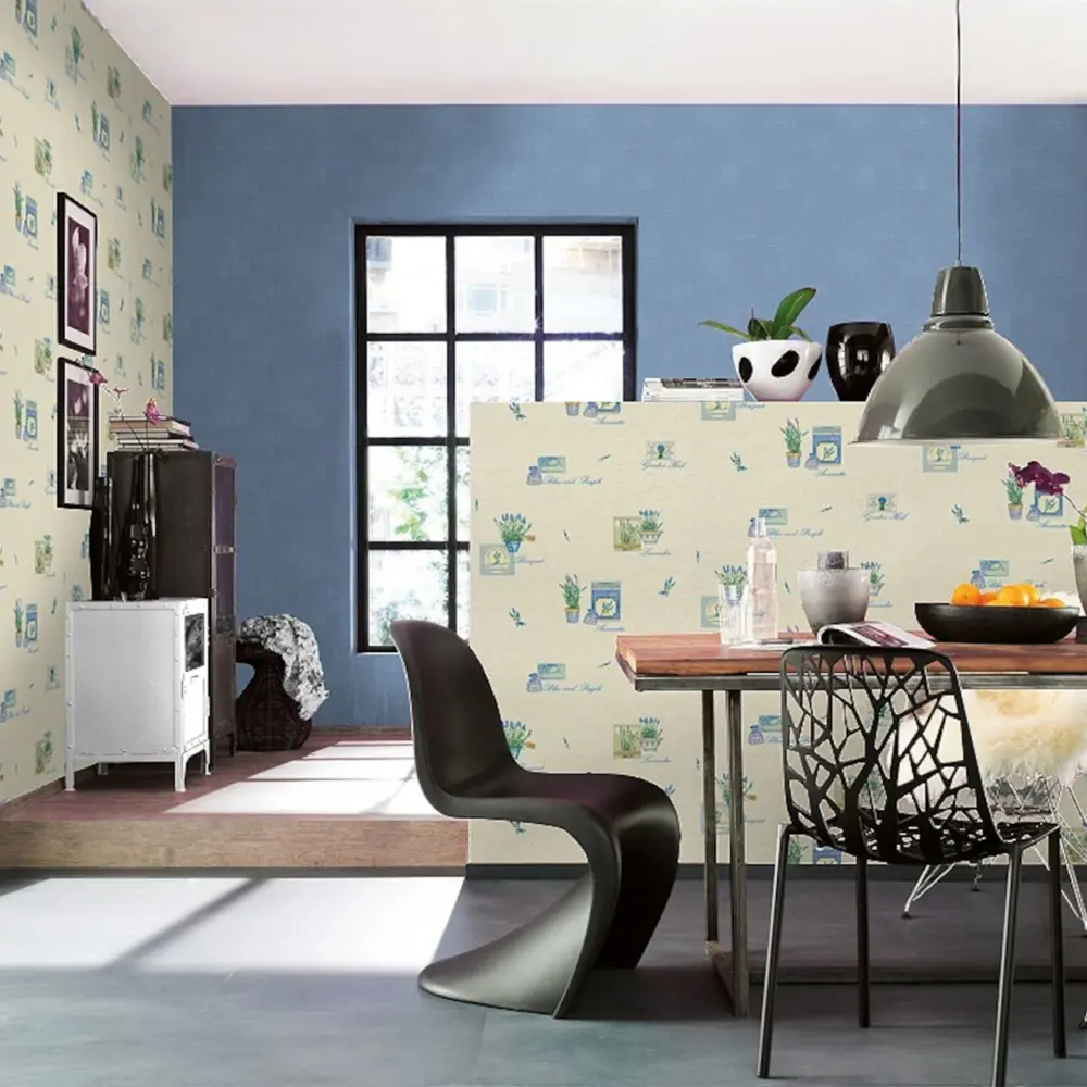 Обои виниловые Rasch Tiles & More бежевые 0.53 м 824407 13738143 STLM-2069796  - Вид №3