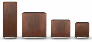 Metalco Кашпо Corten ™ для общественных мест