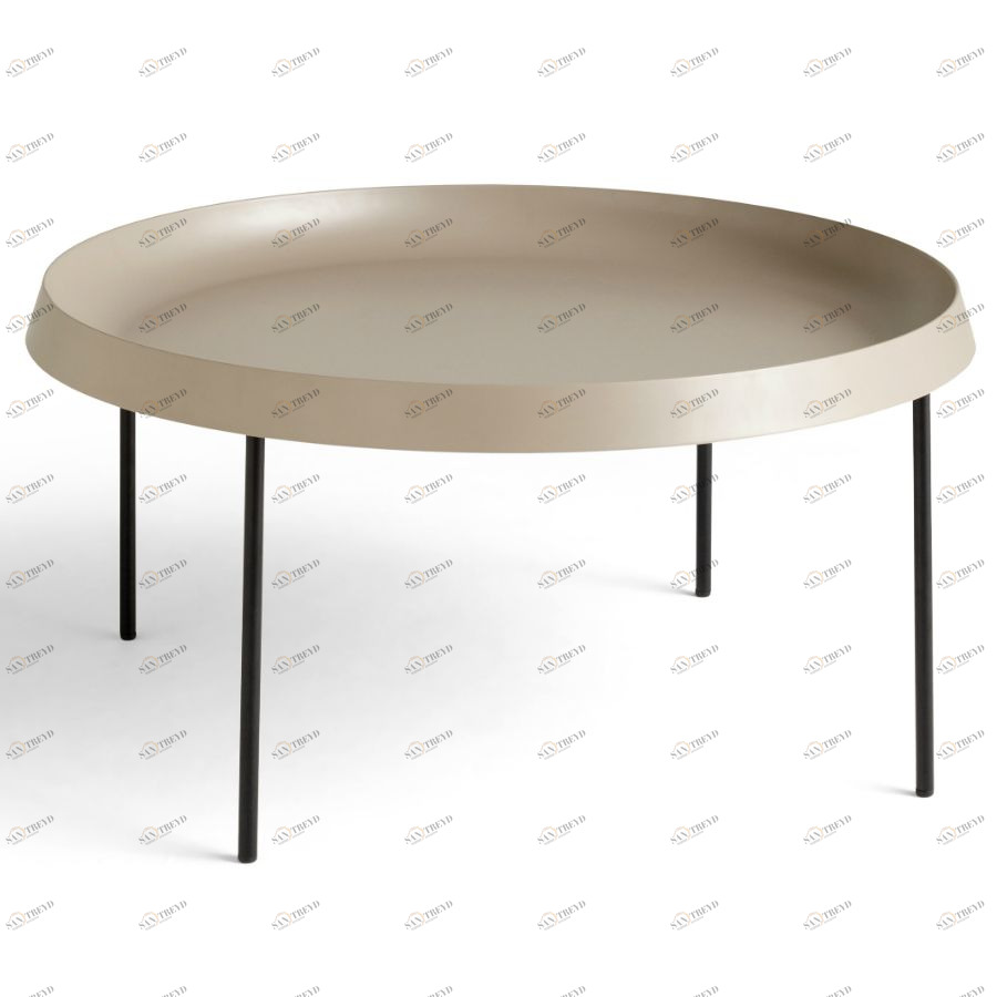 Столик кофейный Tulou, темно-коричневый, Ø75х35 см Hay 930525