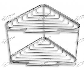 Двойная полка-решетка Novaservis Metalia Wire programme 6070.0 хром 60700