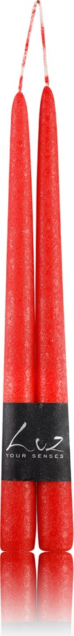 10574018 Luz your senses Набор свечей Luz your senses "Рустик" 30см, 2 шт (красный) Парафин 