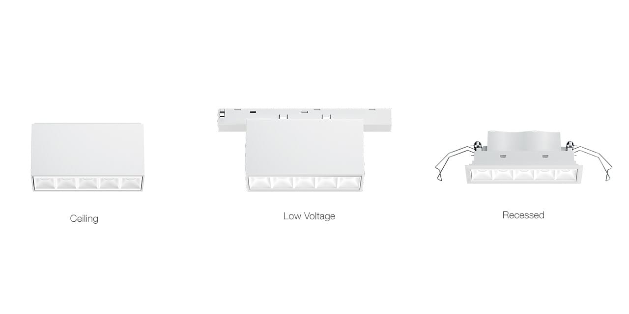Алюминиевый светодиодный потолочный светильник iGuzzini Laser Blade XS ARCH-00143737 - Вид №1