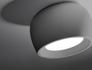 Гипсовый потолочный светильник