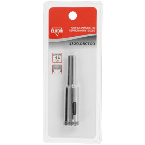 Алмазная коронка Elitech 1820.080700 9186951