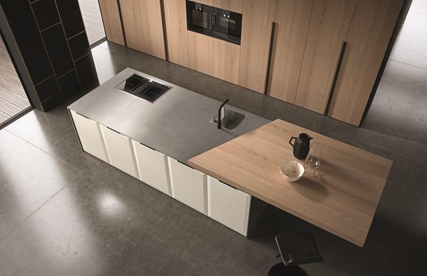 Aster Cucine Деревянная кухня с островом Brera academy sun-id-1409229 - Вид №2