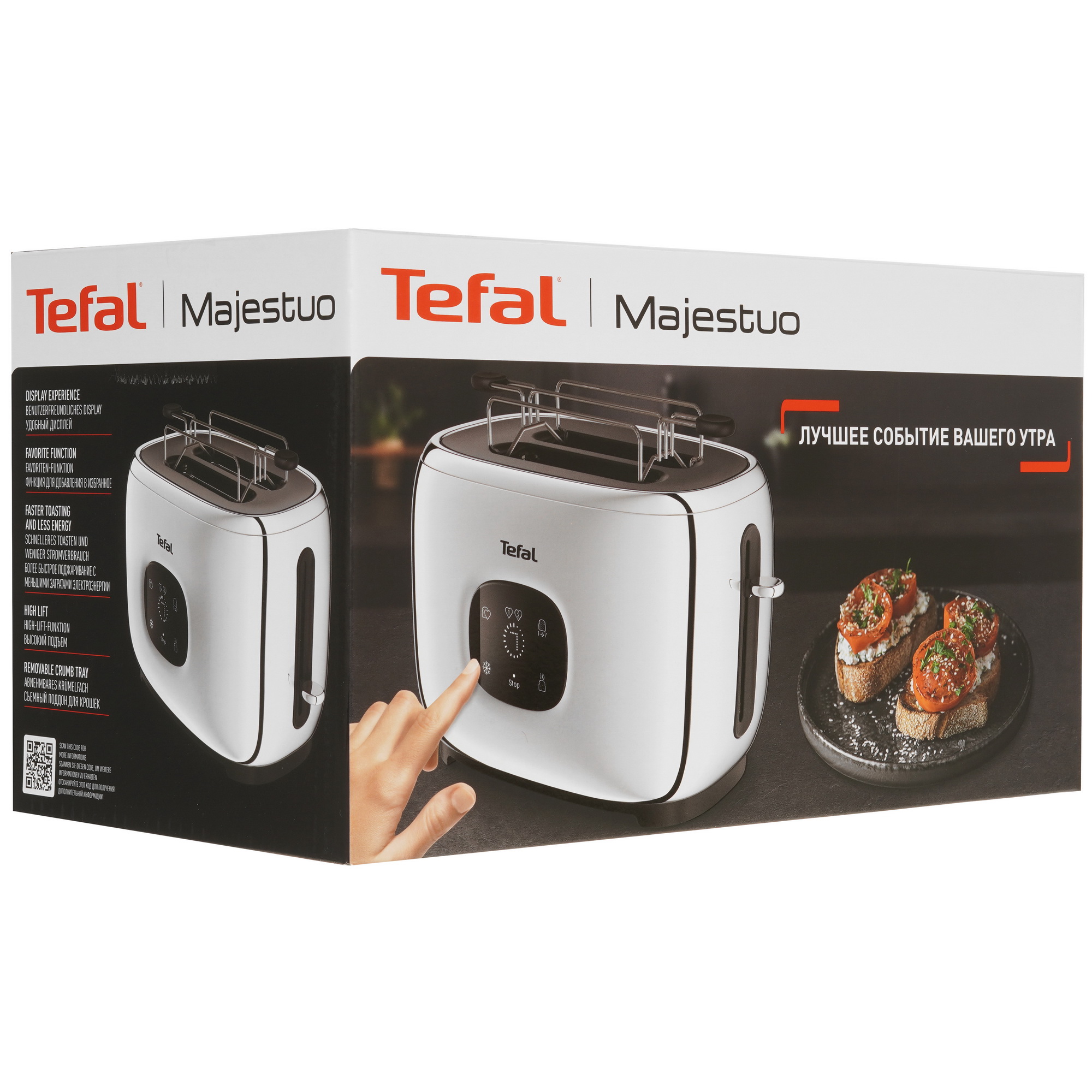 9071489 Тостер Tefal Majestuo TT883D10 серебристый STDN-0014023 - Вид №7