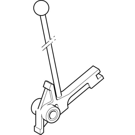 359.778.00.1 Рычаг сварочной плиты Geberit для аппаратов для стыковой сварки Media и Universal для KSS-160/KSS-200 Geberit  - Вид №1