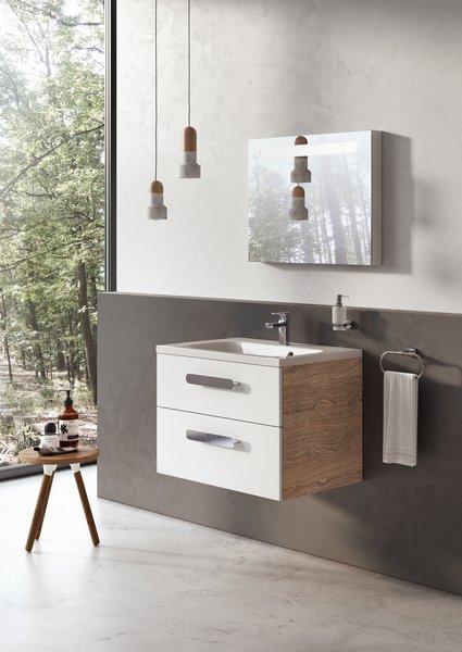 Тумба под умывальник SD 600 CHROME II белая Ravak X000000918 - Вид №2