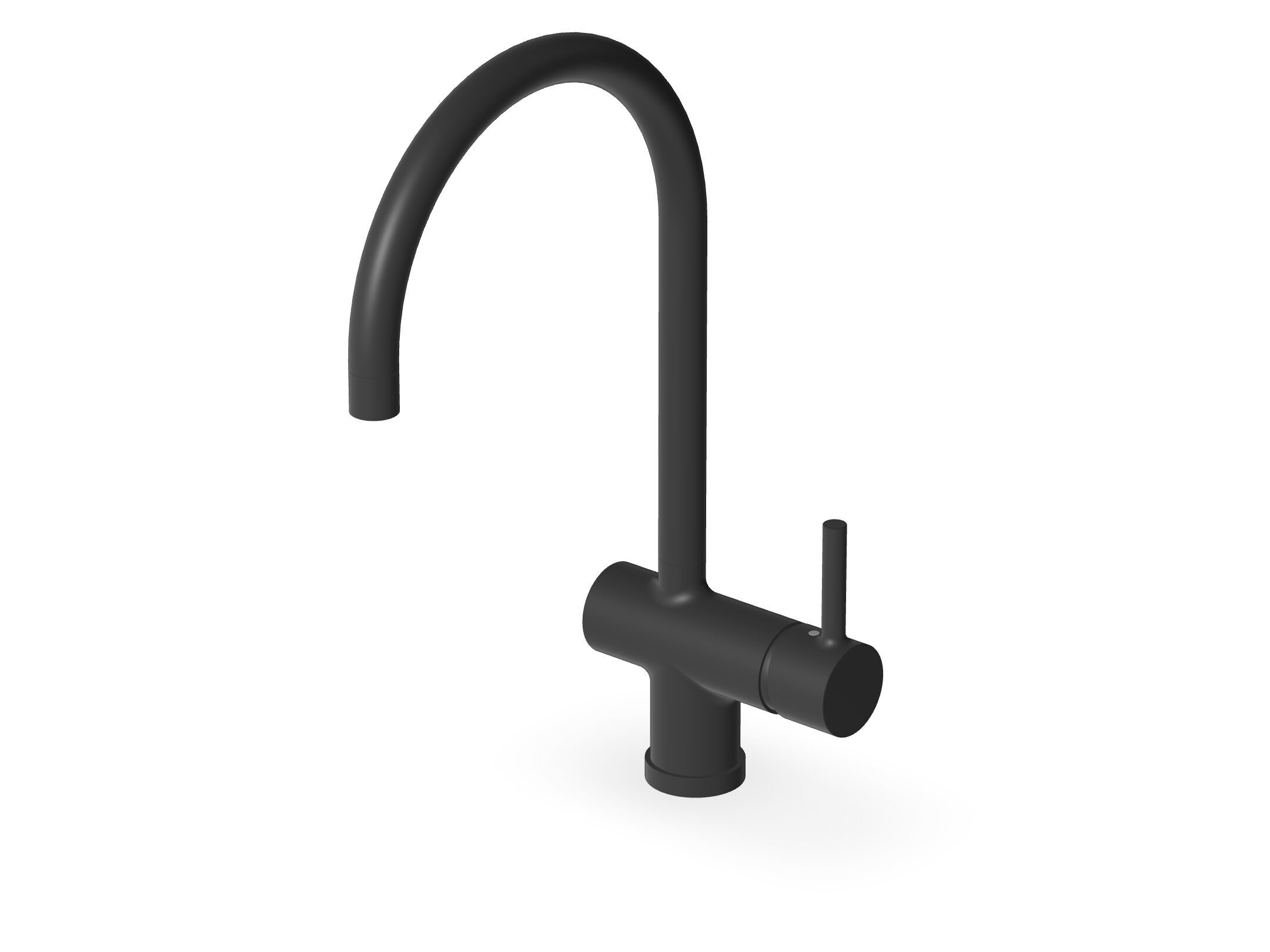 Однорычажный смеситель для кухни с поворотным изливом Zucchetti Pan S ARCH-00147659 - Вид №3