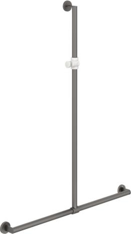 900.35.46260 Поручень для душа с выдвижным держателем для душа HEWI Greifen  - Вид №1